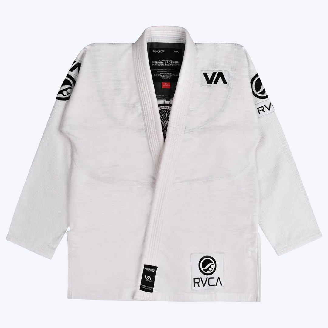 Shoyoroll RVCA V2 BJJ Gi White – Premium Jiu Jitsu Competition Uniform