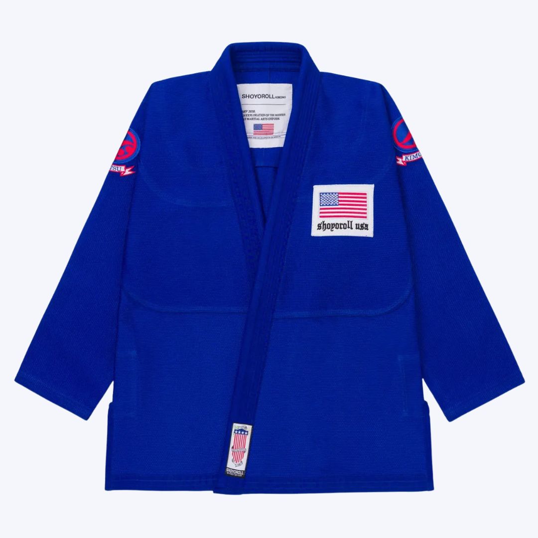 Shoyoroll Americana BJJ Gi – Premium Blue Jiu-Jitsu Kimono