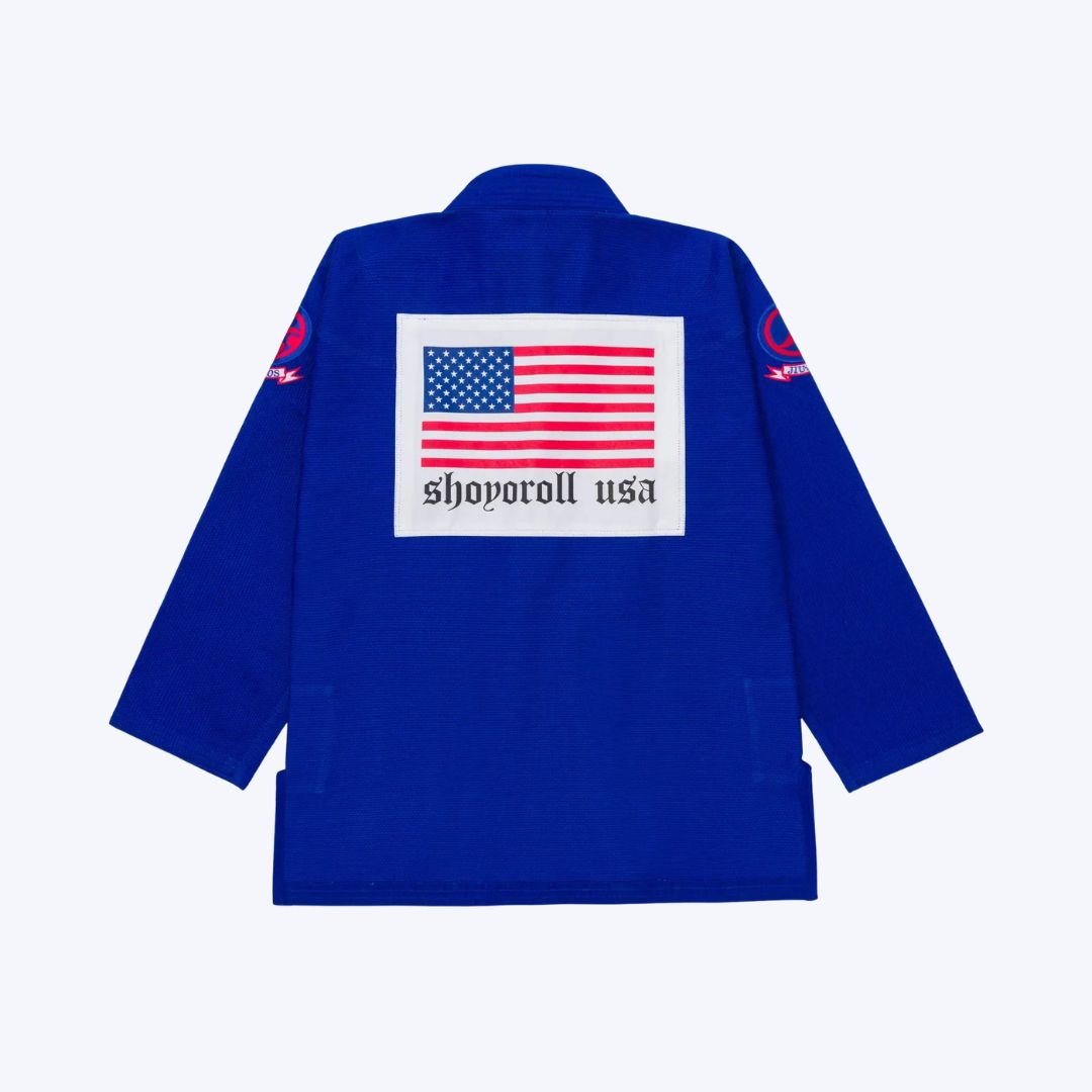 Shoyoroll Americana BJJ Gi – Premium Blue Jiu-Jitsu Kimono