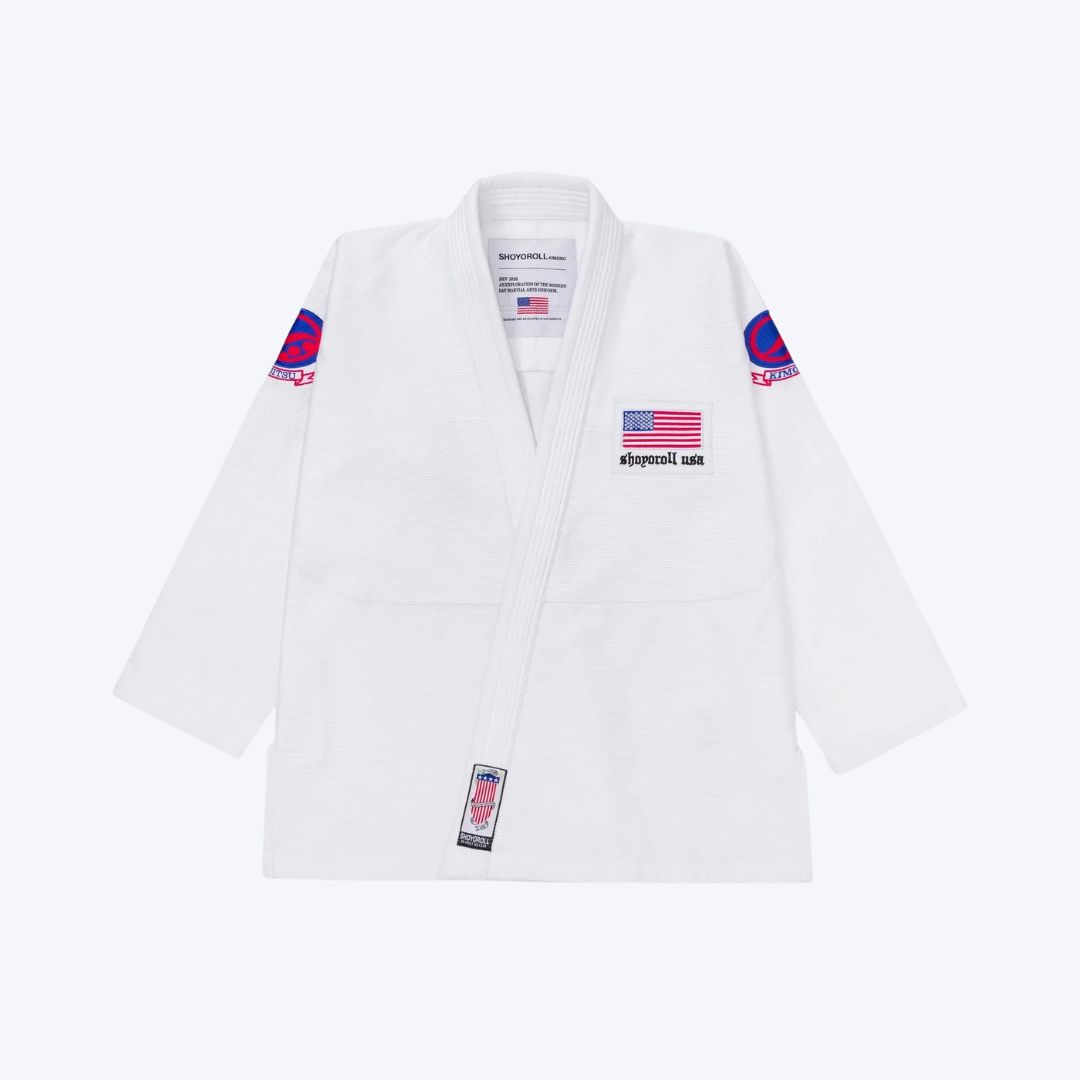 Shoyoroll Americana BJJ Gi – Premium White Jiu-Jitsu Kimono
