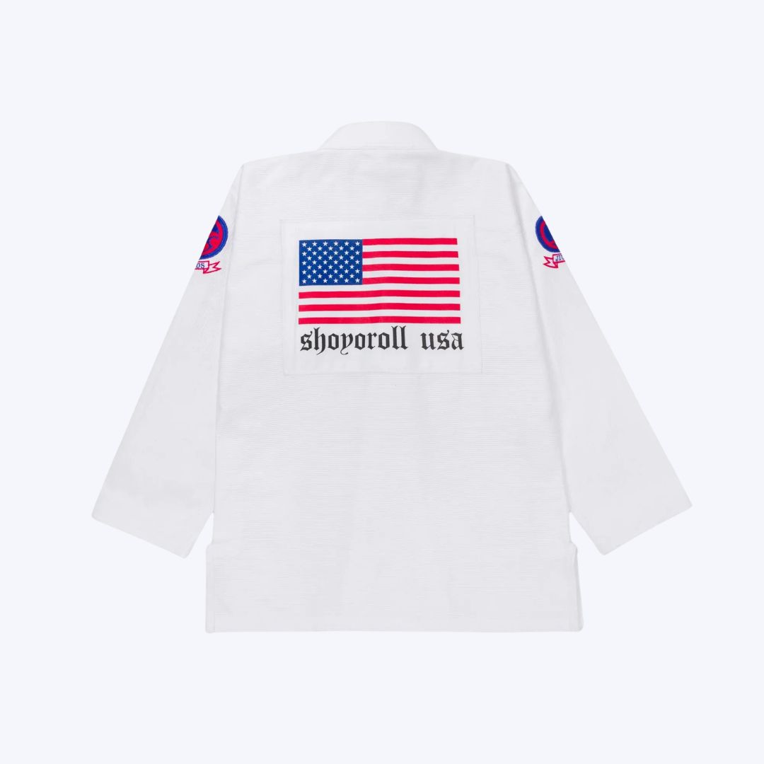 Shoyoroll Americana BJJ Gi – Premium White Jiu-Jitsu Kimono