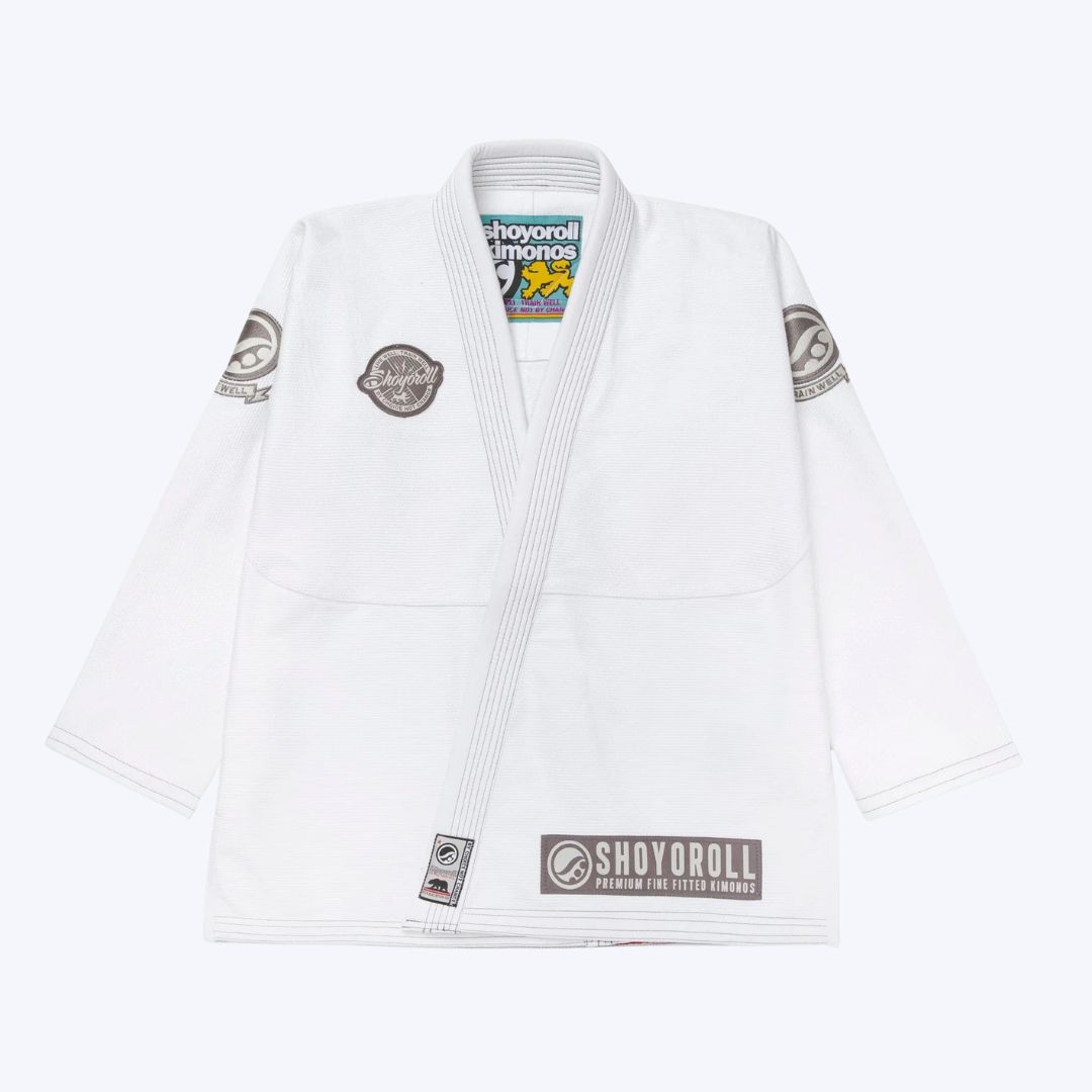 Shoyoroll Atlas Competitor BJJ Gi – White Jiu Jitsu Competition Uniform