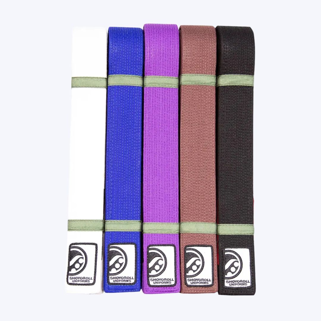 Shoyoroll BJJ Belt Set – Multi Color Rank Belts