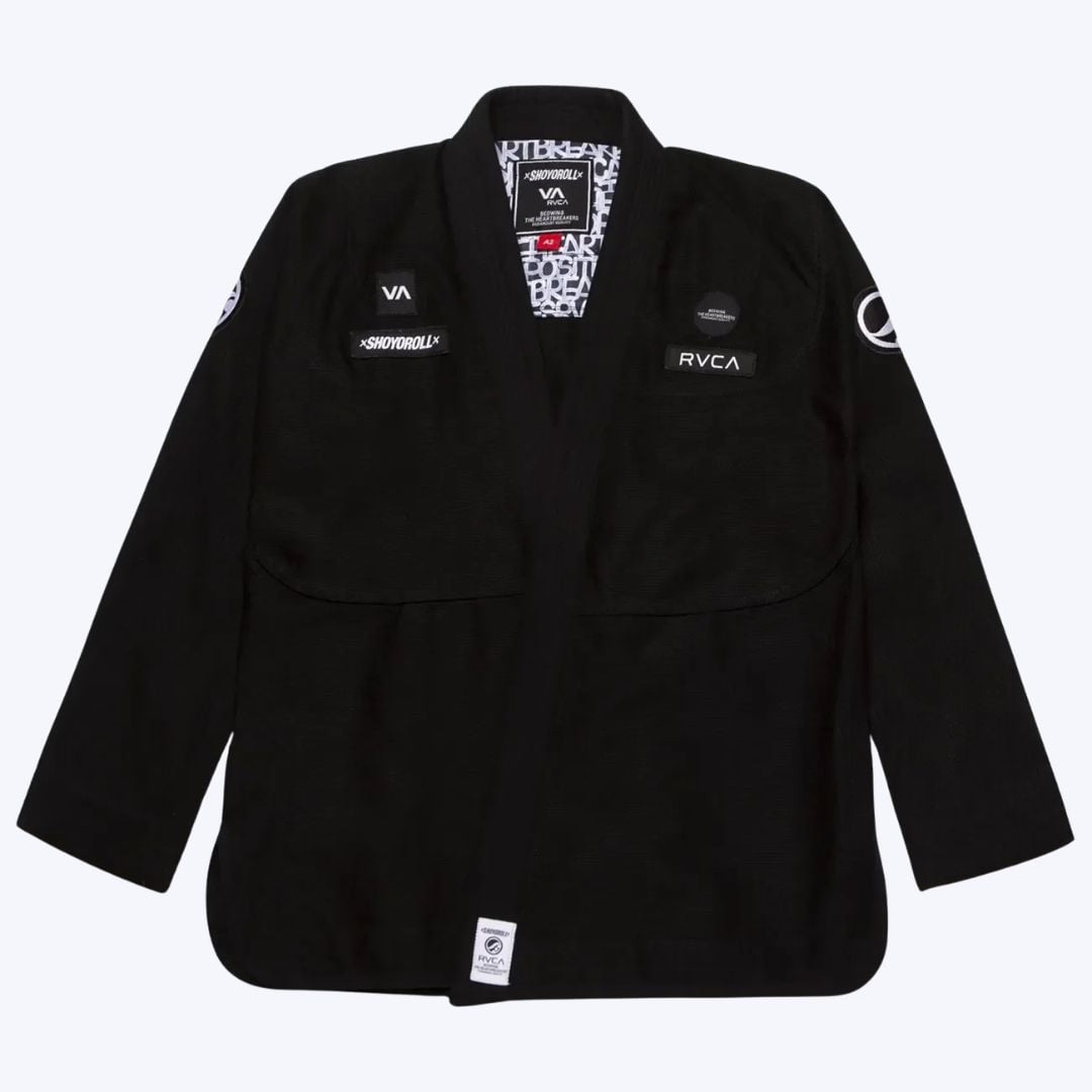 Shoyoroll Batch 115 RVCA x Heartbreakers BJJ Gi Black