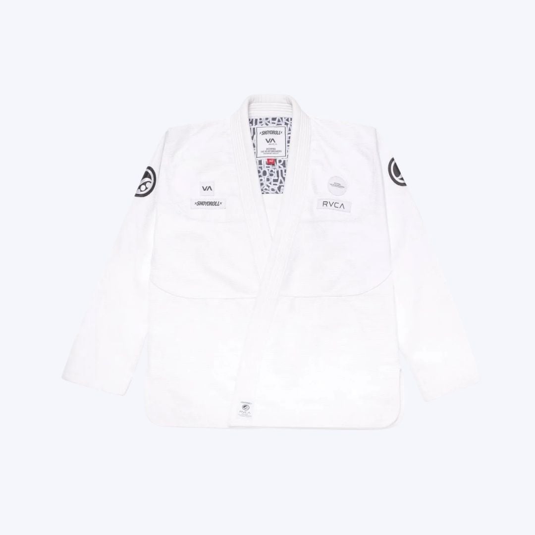 Shoyoroll Batch 115 RVCA x Heartbreakers BJJ Gi White