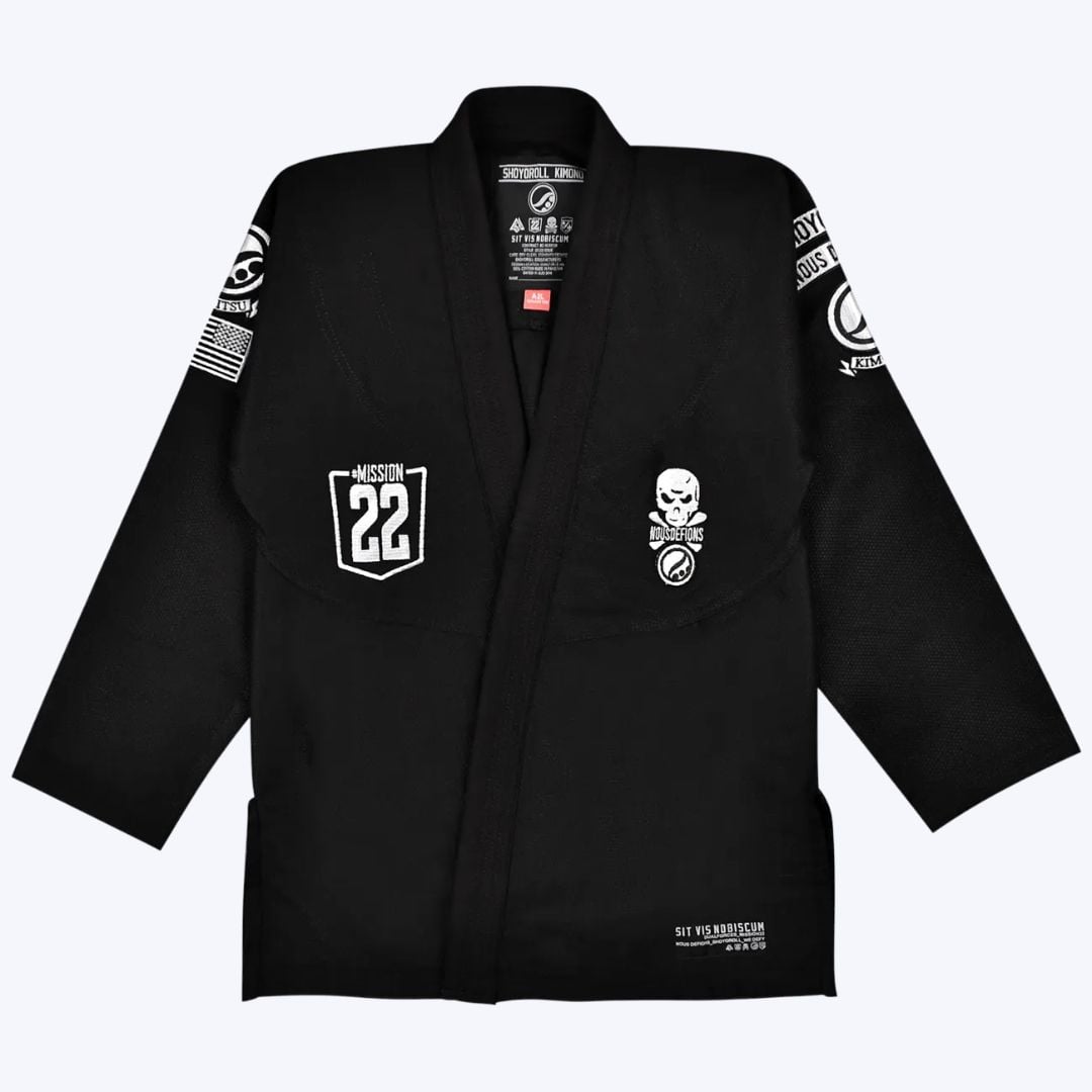 Shoyoroll Batch 66 Mission22 Project BJJ Gi Black