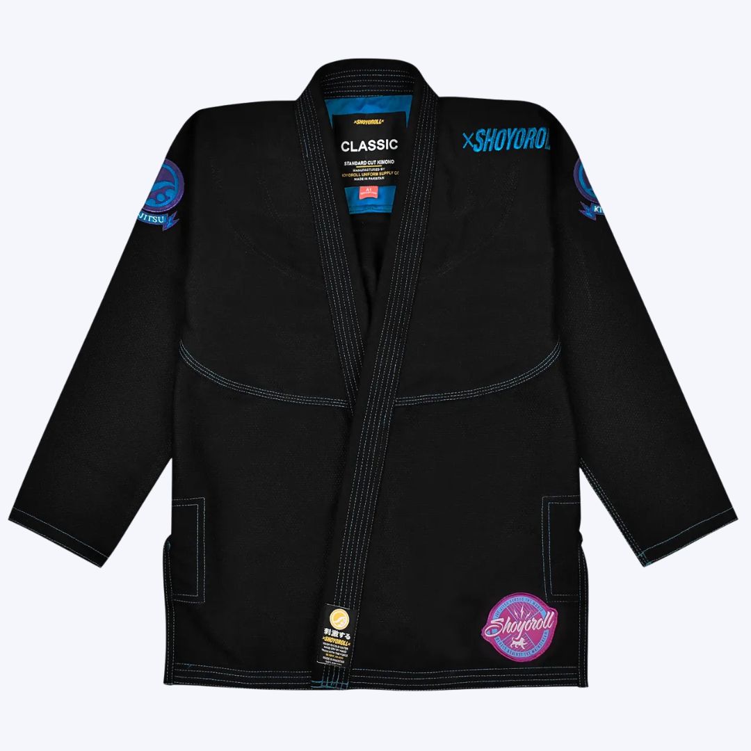 Shoyoroll Comp Standard XV BJJ Gi – Black Jiu Jitsu Kimono