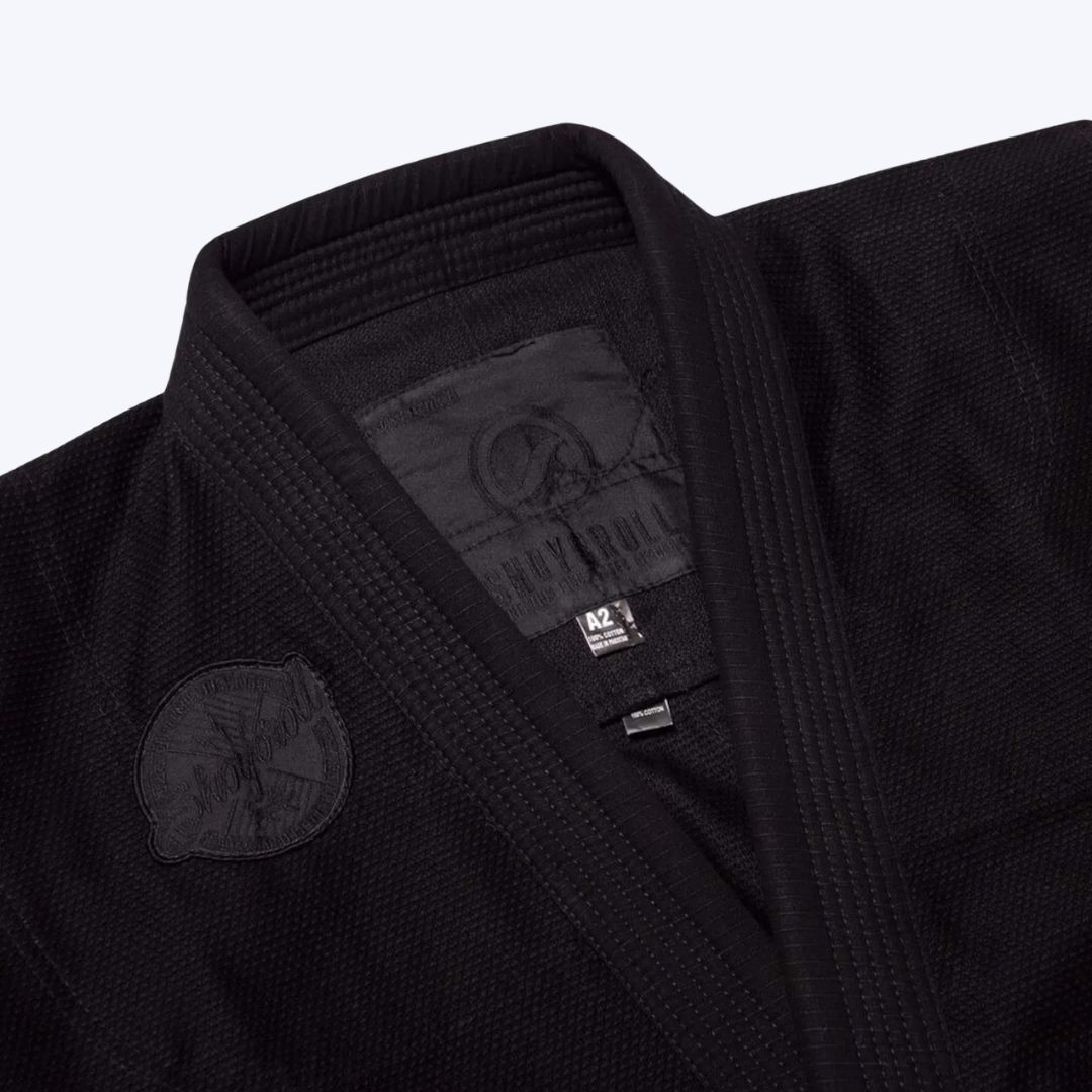 Shoyoroll Murdrd BJJ Gi – Premium Black Jiu Jitsu Uniform