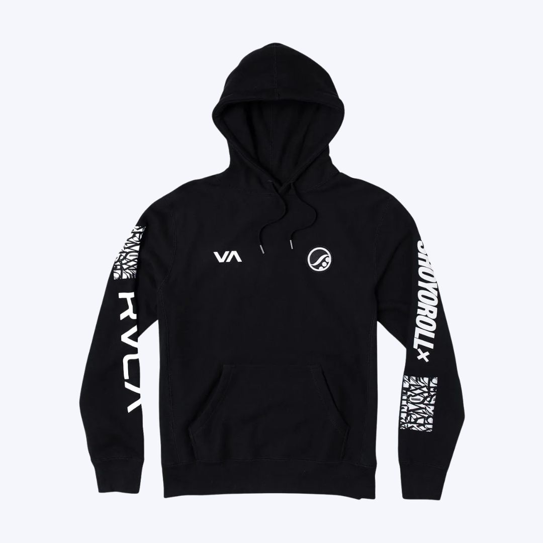 Shoyoroll RVCA BJJ Hoodie – Black Pullover
