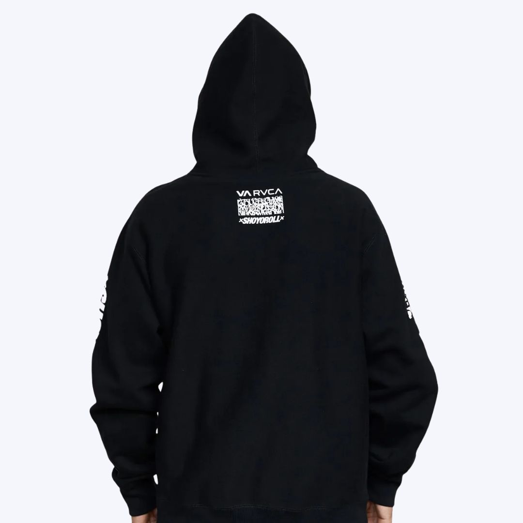 Shoyoroll RVCA BJJ Hoodie – Black Pullover