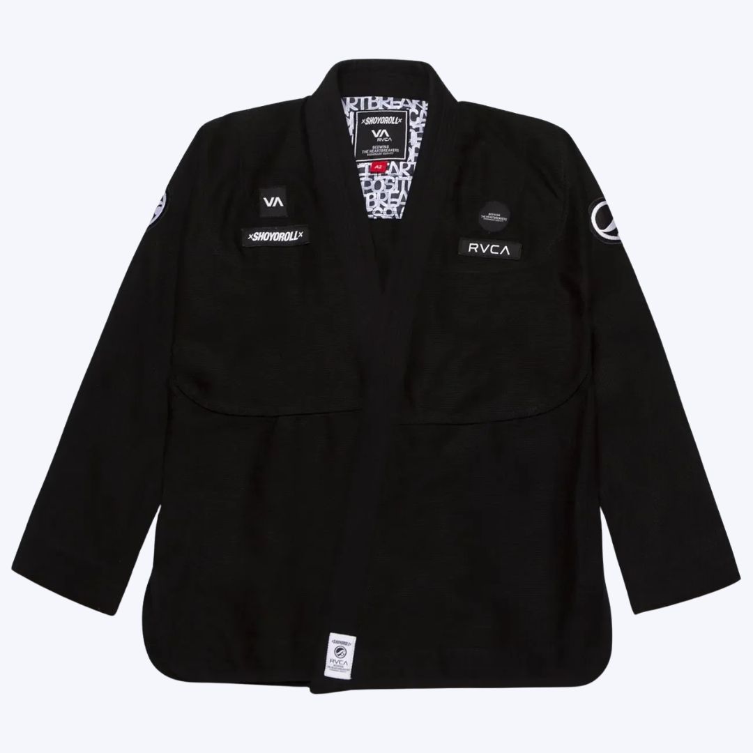 Shoyoroll RVCA Heartbreakers BJJ Gi – Premium Black Kimono
