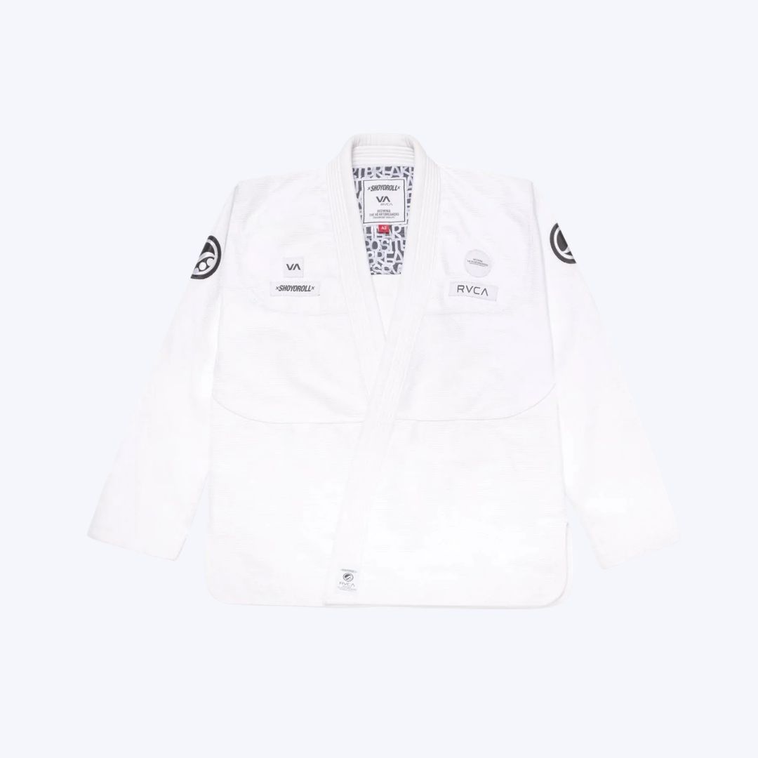 Shoyoroll RVCA Heartbreakers BJJ Gi – Premium White Kimono