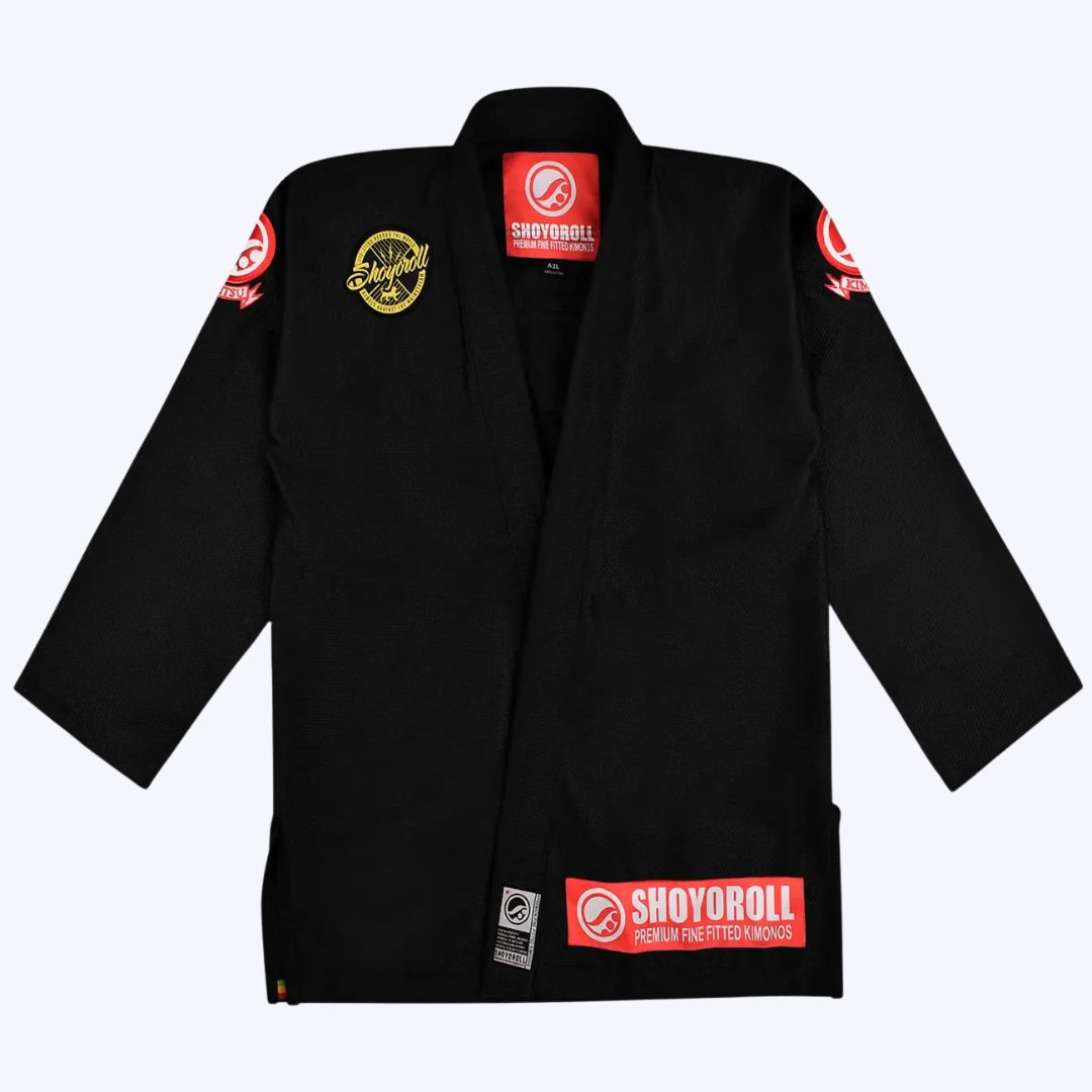Shoyoroll RVCA Retro BJJ Gi – Premium Black Jiu Jitsu Gi