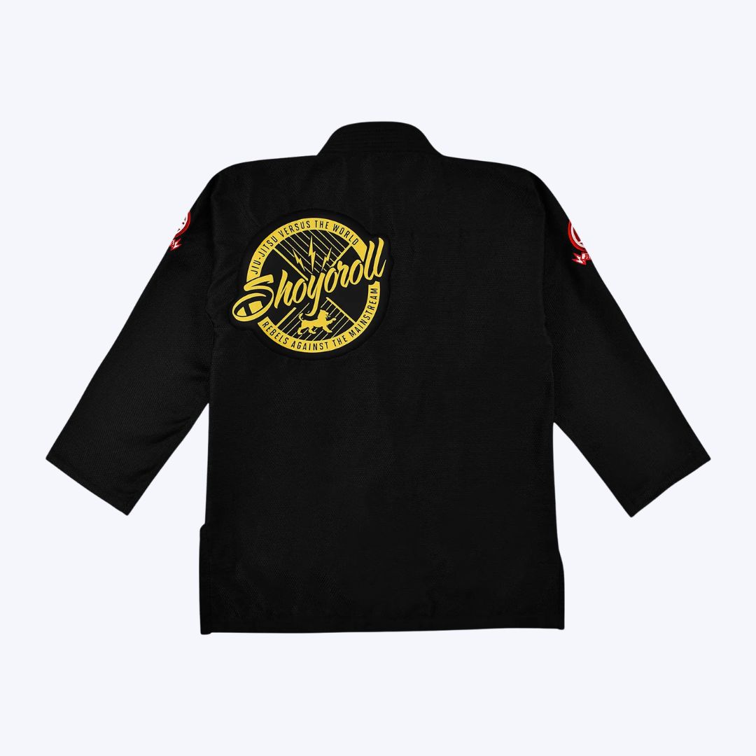 Shoyoroll RVCA Retro BJJ Gi – Premium Black Jiu Jitsu Gi