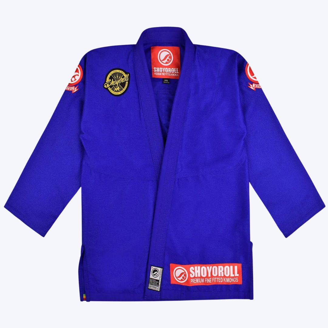 Shoyoroll RVCA Retro BJJ Gi – Premium Blue Jiu Jitsu Gi