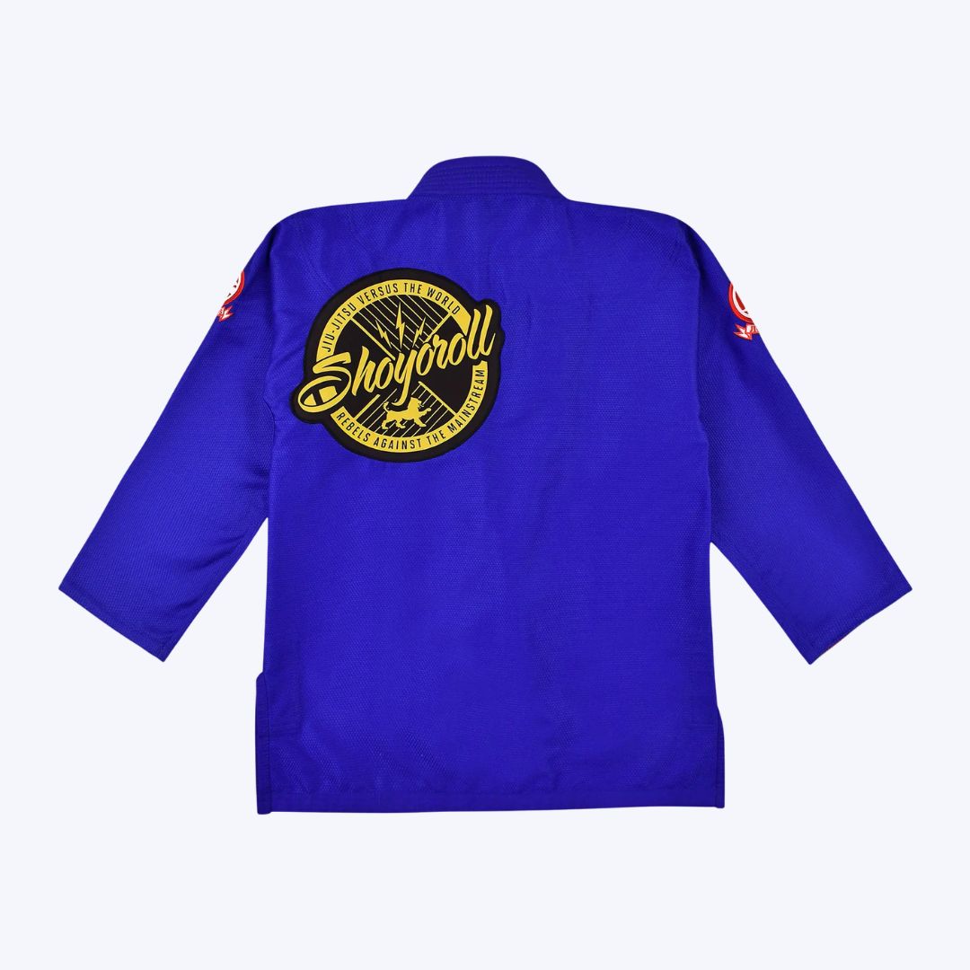 Shoyoroll RVCA Retro BJJ Gi – Premium Blue Jiu Jitsu Gi