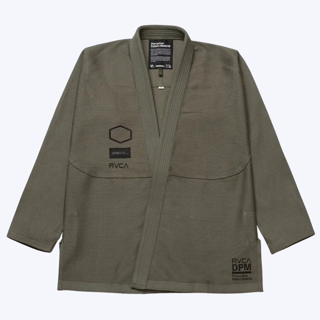 Shoyoroll RVCA x DPM BJJ Gi – Premium Olive Jiu Jitsu Kimono Uniform