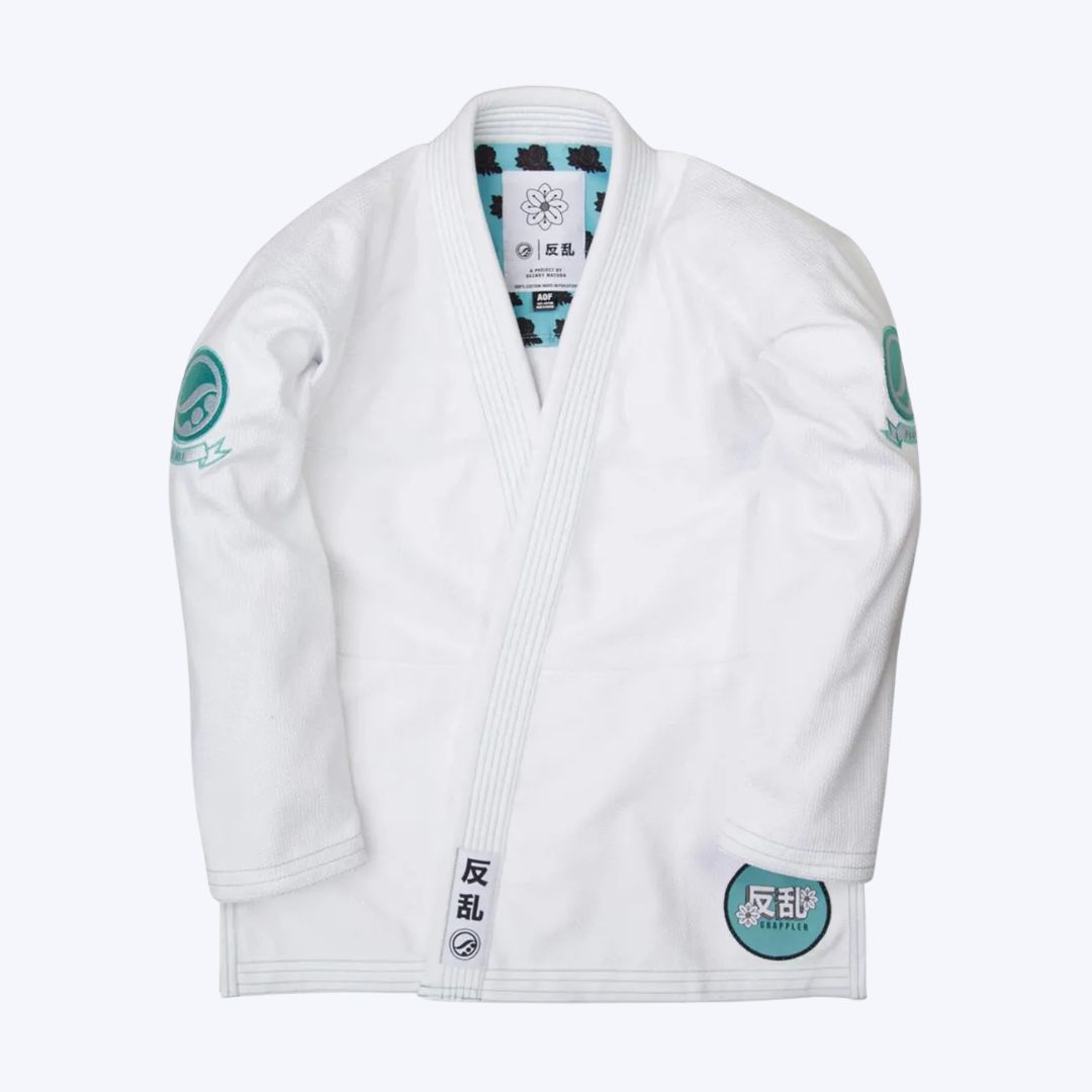 Shoyoroll Rebel Grappler BJJ Gi – Premium White Jiu Jitsu Kimono