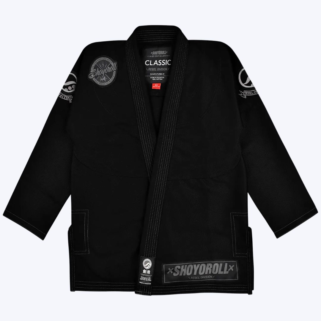 Shoyoroll Rebel Japan BJJ Gi – Black Jiu Jitsu Gi