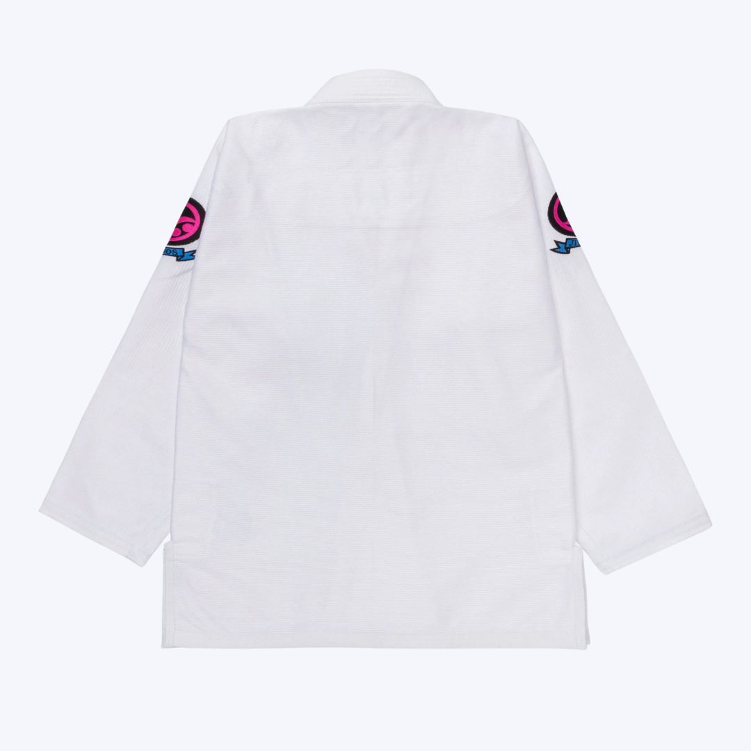 Shoyoroll Retro Gradient BJJ Gi – White Jiu Jitsu Kimono
