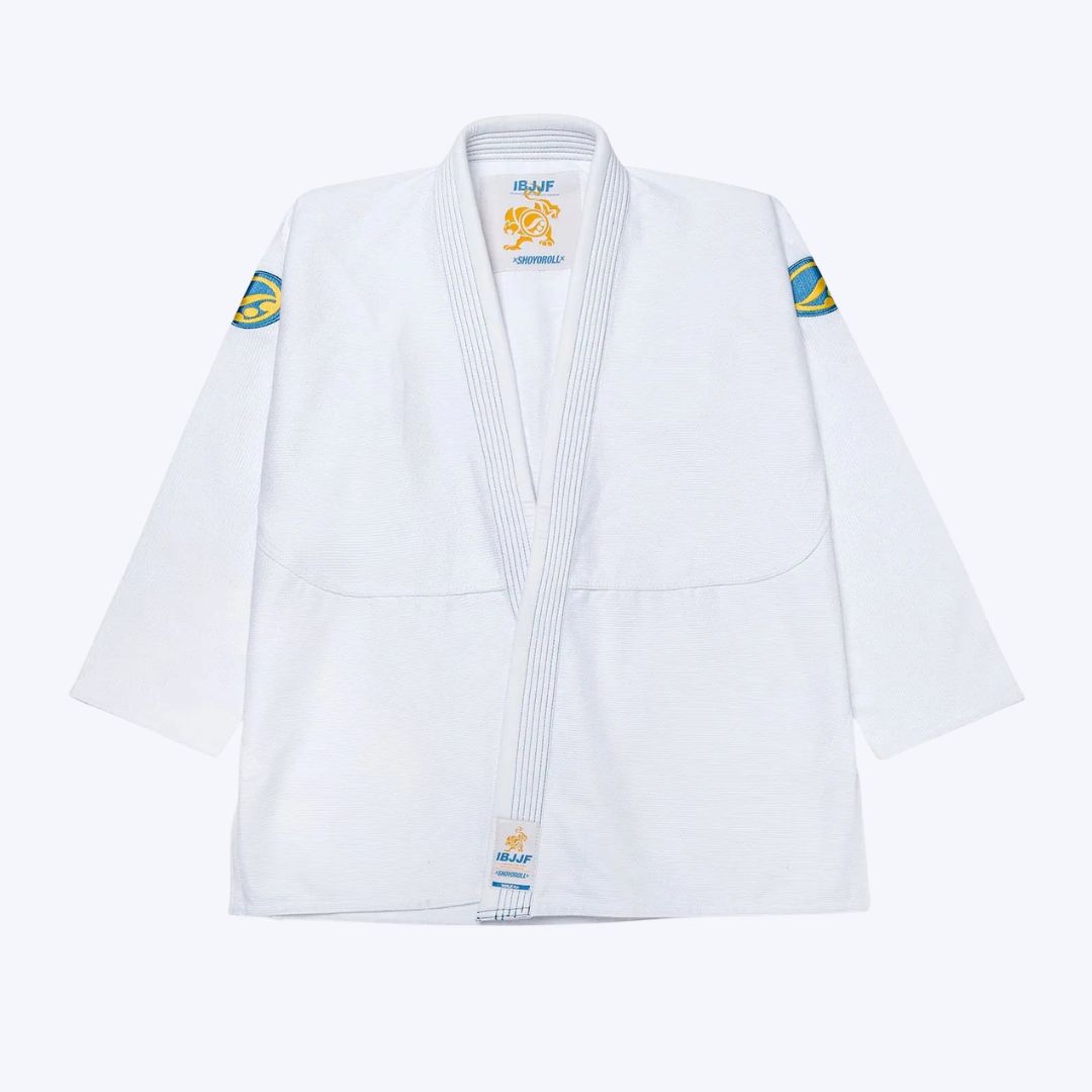 Shoyoroll Wazair Ultralite BJJ Gi – IBJJF White Brazilian Jiu Jitsu Uniform