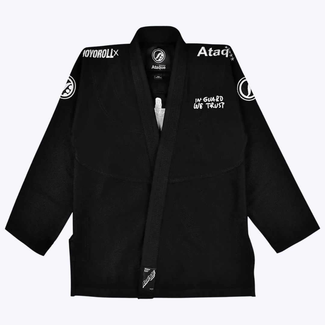 Shoyoroll Yu Nagaba BJJ Gi – Premium Black Jiu Jitsu Uniform