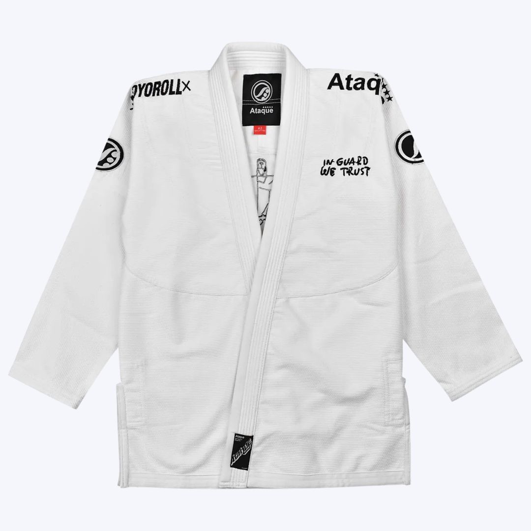Shoyoroll Yu Nagaba BJJ Gi – Premium White Jiu Jitsu Uniform