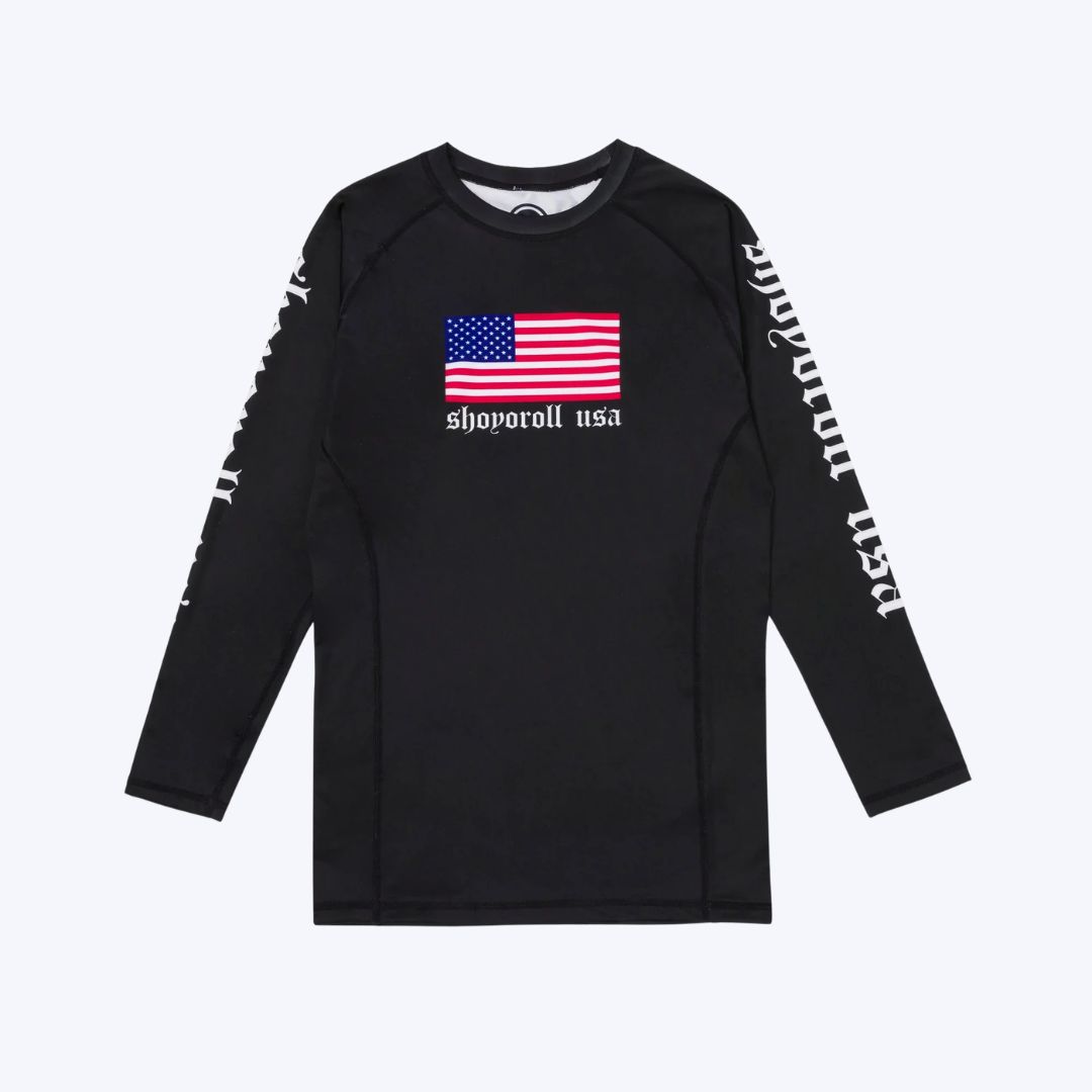 Shoyoroll Americana BJJ No Gi Rash Guard – BJJ Training Shirt