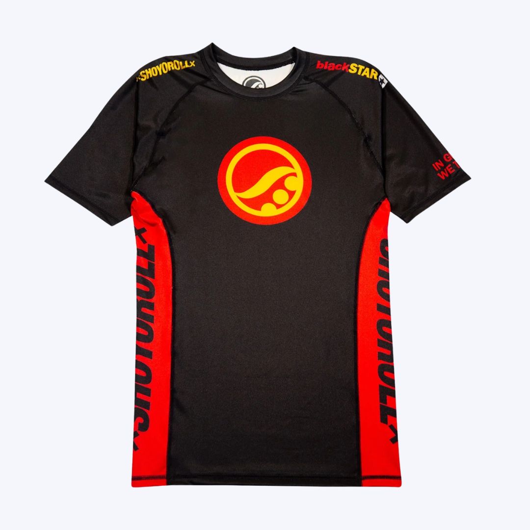 Shoyoroll Black Star No Gi Rash Guard – BJJ Training Shirt