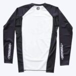Shoyoroll Black & White No Gi Rash Guard – BJJ Training Shirt