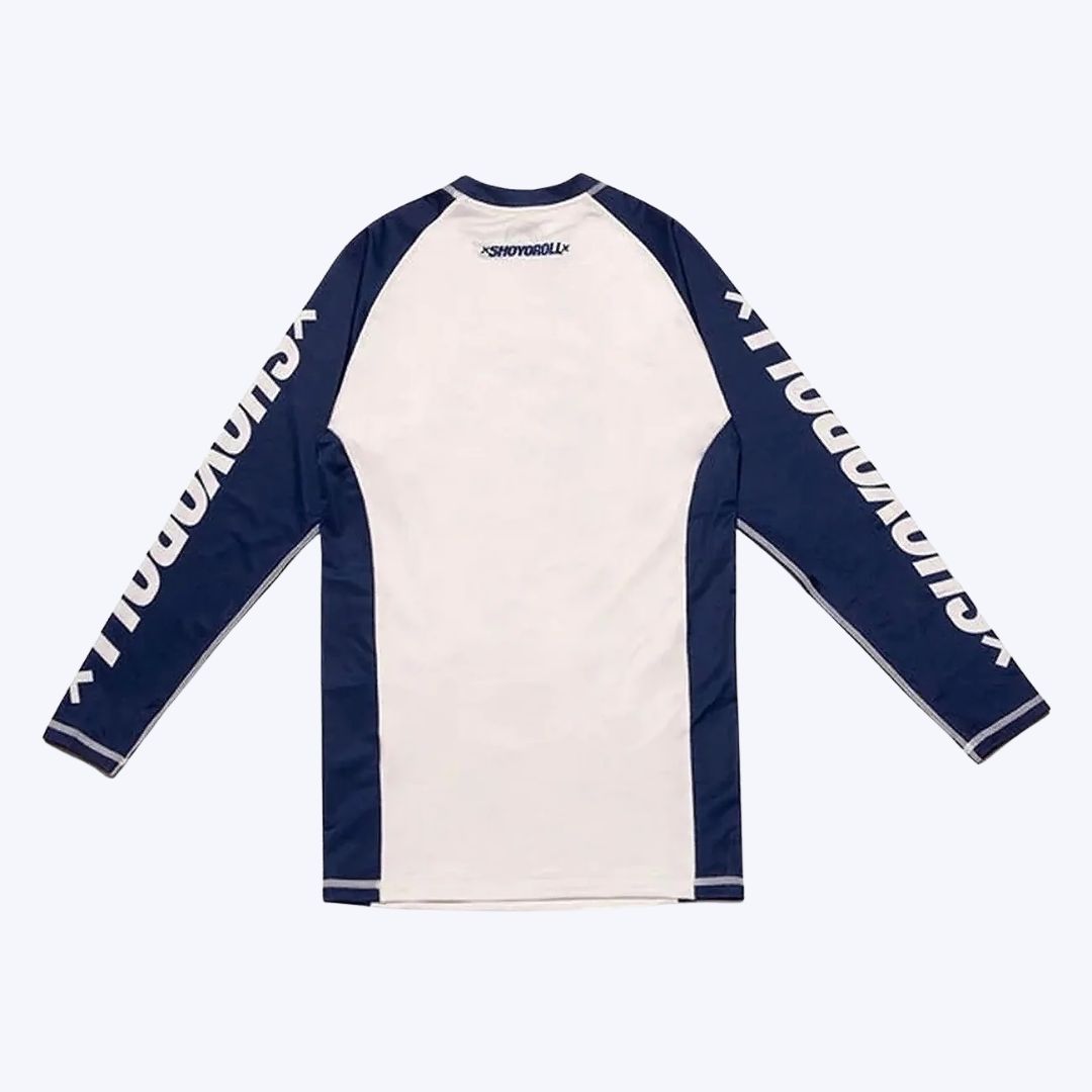 Shoyoroll Comp Edition White No Gi Rash Guard – BJJ Training Shirt