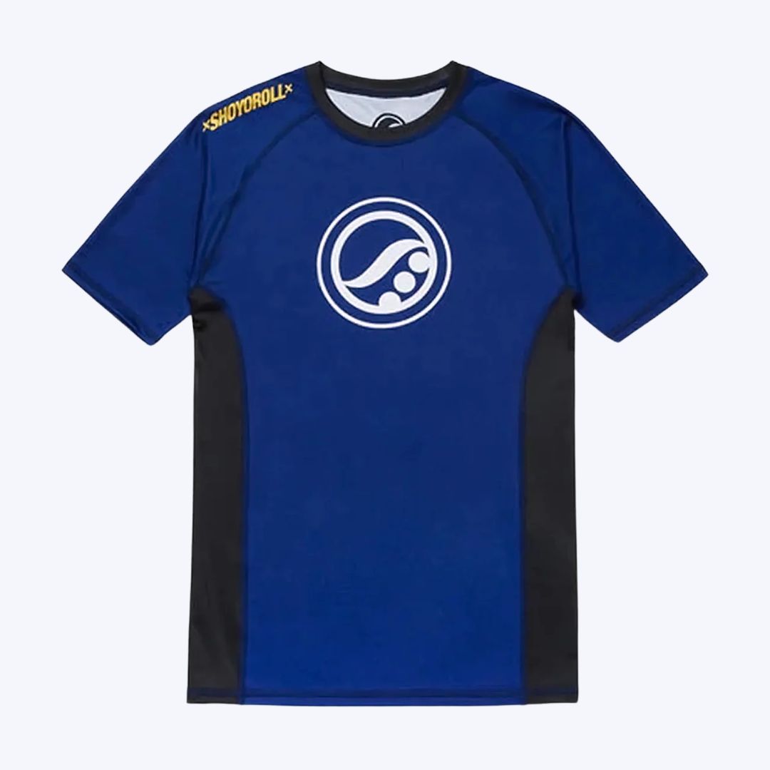 Shoyoroll Ranked Blue No Gi BJJ Rash Guard – BJJ Training Shirt