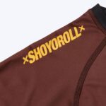 Shoyoroll Ranked Brown No Gi Rash Guard – BJJ Training Shirt