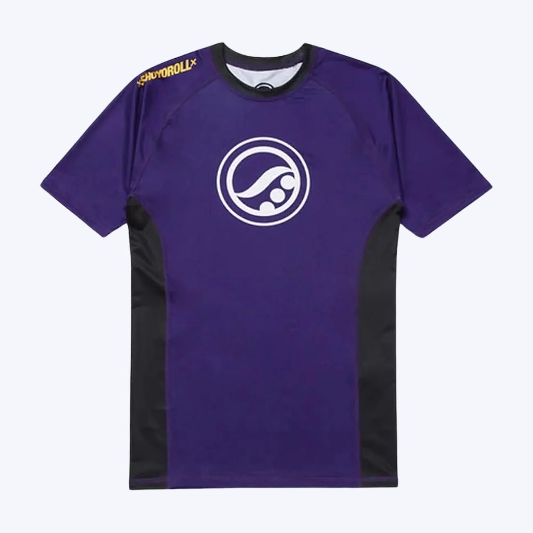 Shoyoroll Ranked Purple No Gi Rash Guard – BJJ Training Shirt