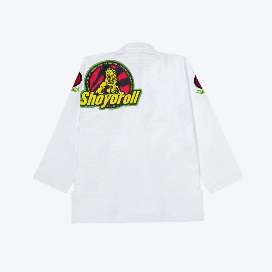 Shoyoroll Rasta Competitor BJJ Gi White – Brazilian Jiu Jitsu Kimono