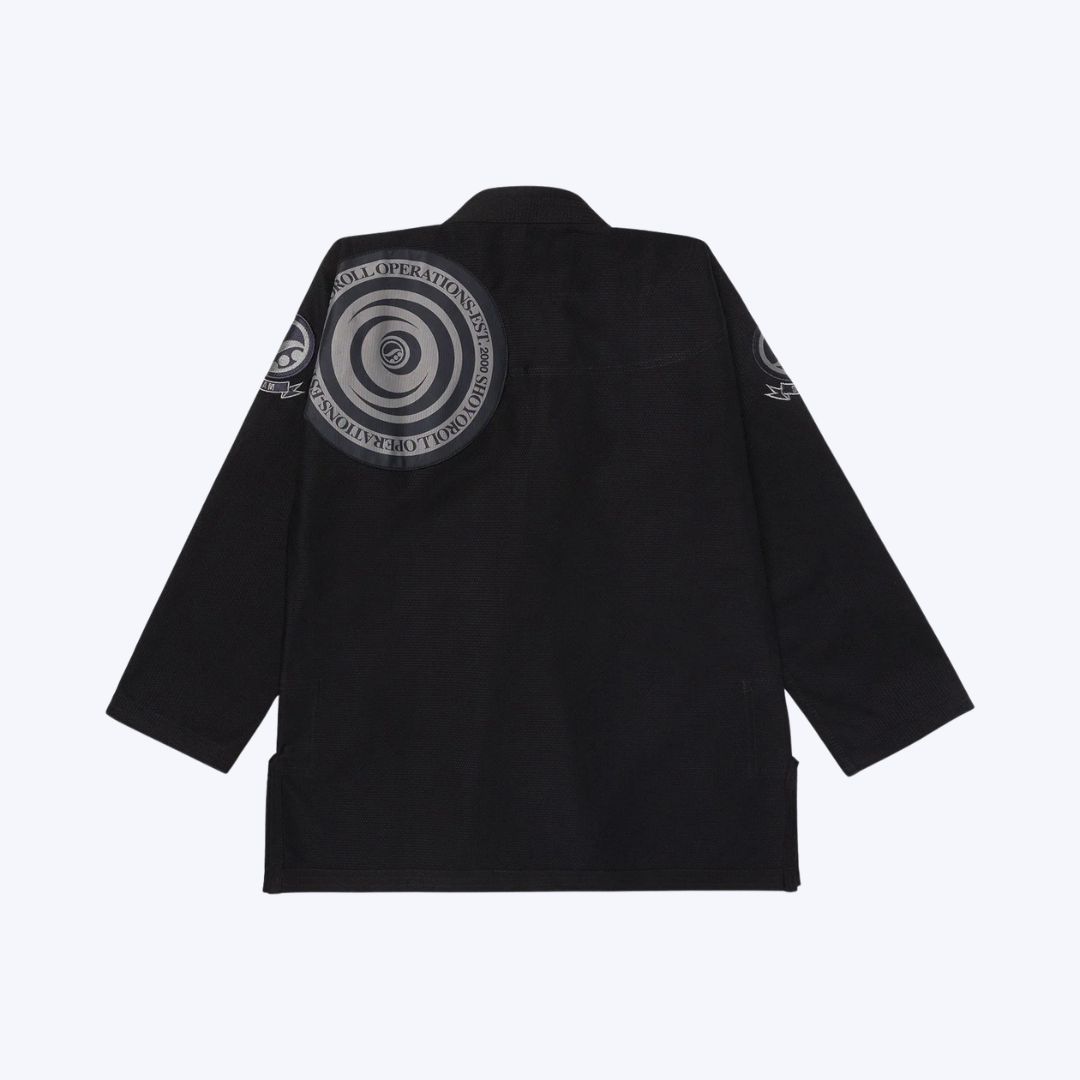 Shoyoroll Spiral BJJ Gi Black – Brazilian Jiu Jitsu Kimono